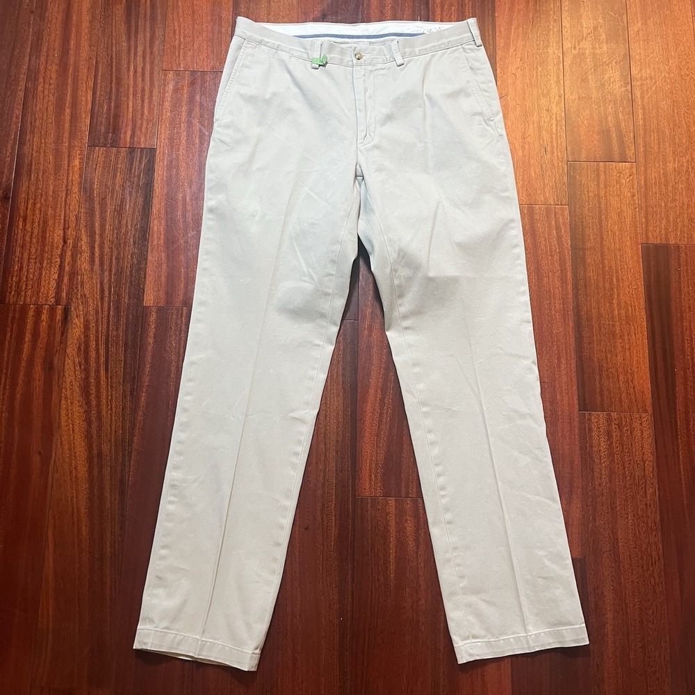 Polo Ralph Lauren Pants Mens 36x34 (35x33) Tan Classic Fit Chino Cotton READ
